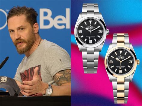 celebrity rolex explorer 2 on wrist